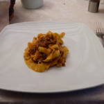 Pici mit Ragu Toscana