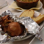 Kartoffel und Zwiebel vom Grill
