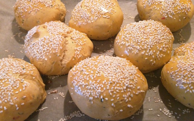 Fertige Burger-Buns