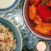 Gefüllte Paprika mit türkischen Butterreis