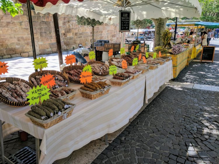 Frejus Wochenmarkt Mai 2017