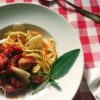 Salsiccia Auberginen Pasta