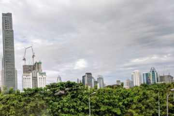 Einfahrt nach Bangkok