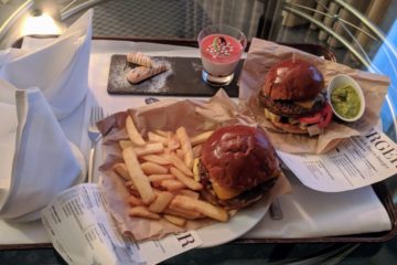Sheraton Frankfurt - enttäuschender Burger aus der Taverne