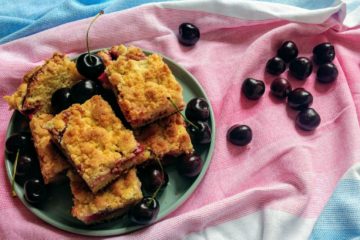 Leckerer Kirschstreuselkuchen