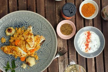Beitragsbild Couscous-Salat mit afrikanischem Fisch in Kooperation mit GEFRO