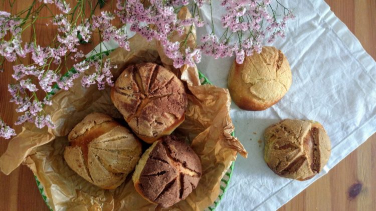 Mexikanische Conchas – die leckere Brötchen-Keks Kombi