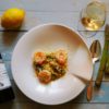 Spargel Risotto mit Garnelen