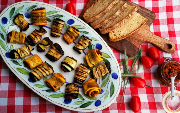 Sizilianische Gemüseröllchen - Involtini di verdure alla siciliana