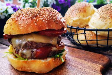 Brioche Burger Buns - ganz ohne kneten