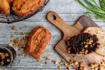 Nusskrüstchen mit selbstgemachter Schoko-Nuss-Creme-1