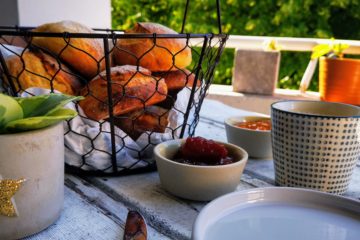 Orangen Möhren Sonntagsbroetchen