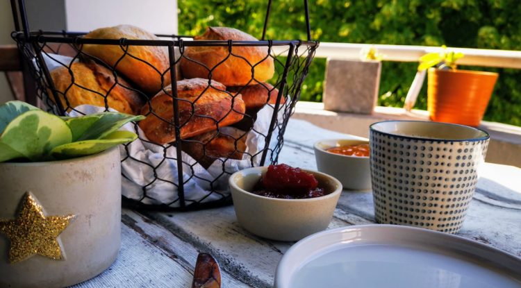 Orangen Möhren Sonntagsbroetchen