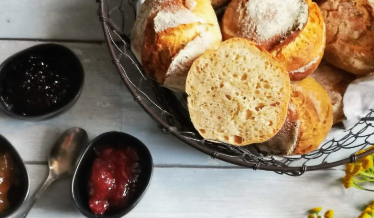 No Knead Joghurtkrüstchen