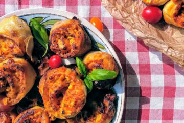 Pizzaschnecken - der Partysnack für Groß und Klein