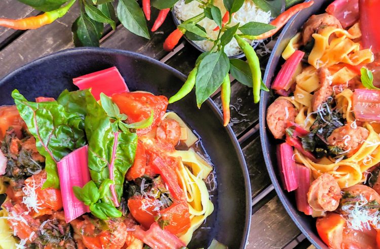 Mangold- Salsiccia Tagliatelle Hamburg