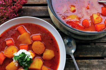 Paprikas krumpli - ungarische Kartoffelsuppe
