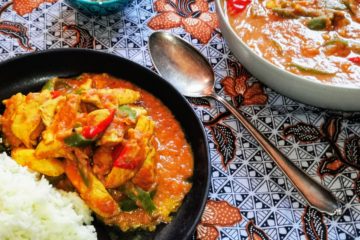Ginger Chicken - Ingwer Curry mit Hähnchen nach Kitchen Impossible