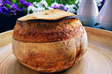 Pane di Altamura - italienisches Hartweizen Brot-ganz