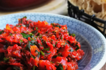 Mezze - Acılı Ezme - Rezept für den scharfen türkischen Dip