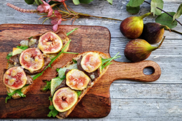 Pinchos - Manchego-Feigen Brote mit Büffelfilet