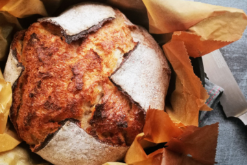 Buchweizenkruste zum World Bread Day - Brot backen im Topf