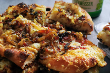 Zwiebelkuchen mit Federweißer