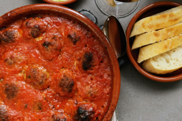 Albondigas de cordero - Spanische Lamm-Hackbaellchen mit Minze und Sherry