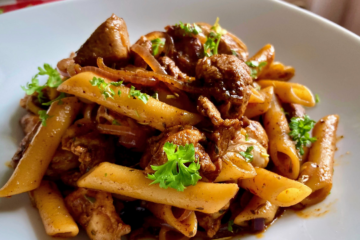 Pasta Pollo - Penne mit Hühnchen