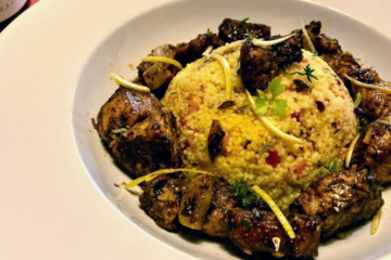 Couscous con Pollo al limone - Zitronenhähnchen mit Couscous