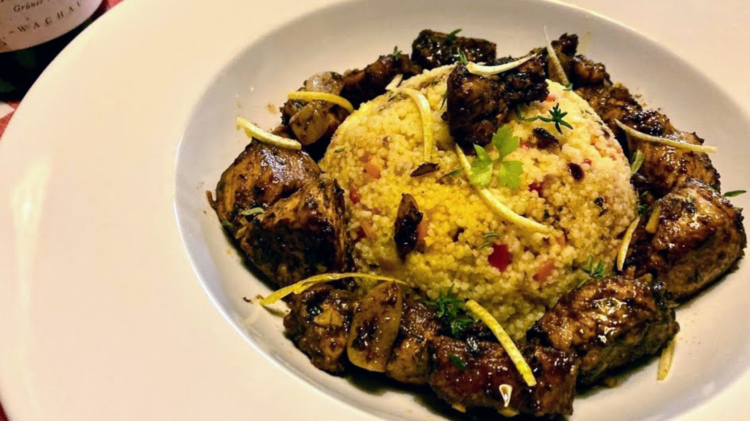 Couscous con Pollo al limone - Zitronenhähnchen mit Couscous