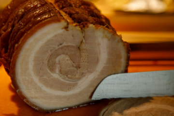 Chashu - japanischer gerollter Schweinbauch für Ramen und Co
