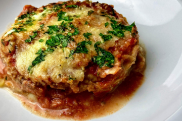 Parmigiana di Melanzane - Auberginen-Lasagne Low Carb und Vegetarisch